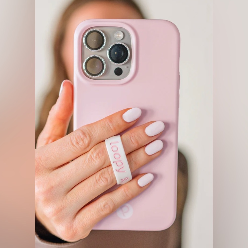 iPhone 14 Pro Max blush loopy case